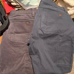 Weatherproof Men's Cargo Pants - Gray and Blue